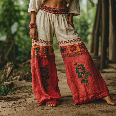 Sara- Pantalón de Yoga Bohemio