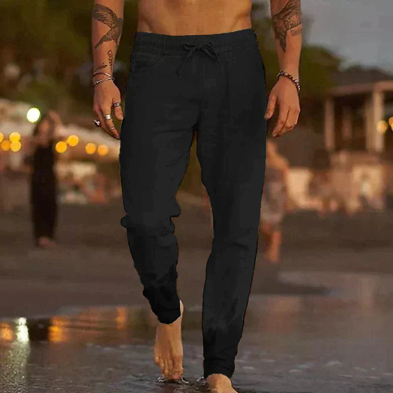 Lunara™ | Pantalones de playa de lino