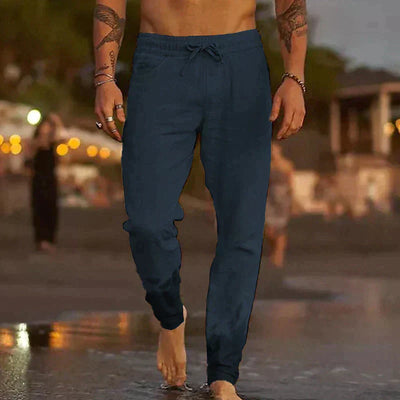 Pantalones de Playa de Lino