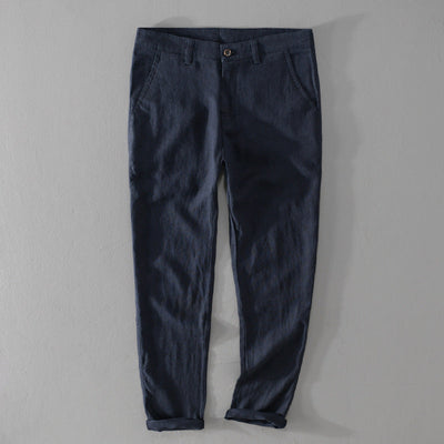 Pantalones de lino premium