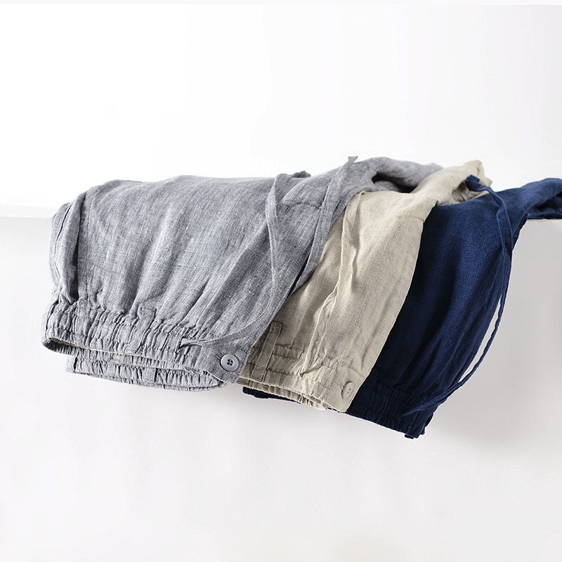 Pantalones cortos de lino Lorenzo