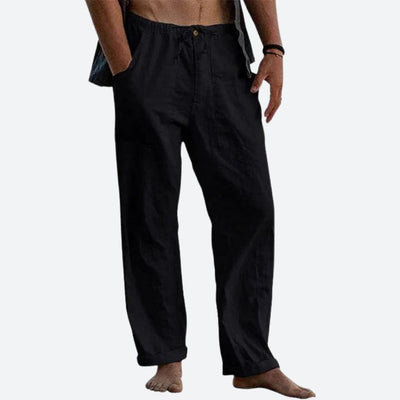 Pantalones de lino clásicos