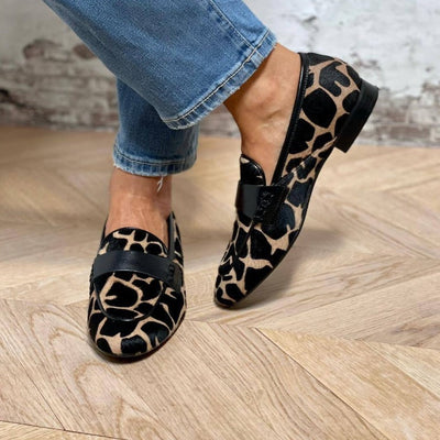 Reine | Mocasines con Estampado de Animales