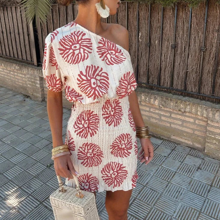 Bernadina | Vestido Corto de Verano Casual y Ligero