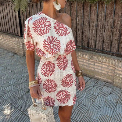 Bernadina | Vestido Corto de Verano Casual y Ligero