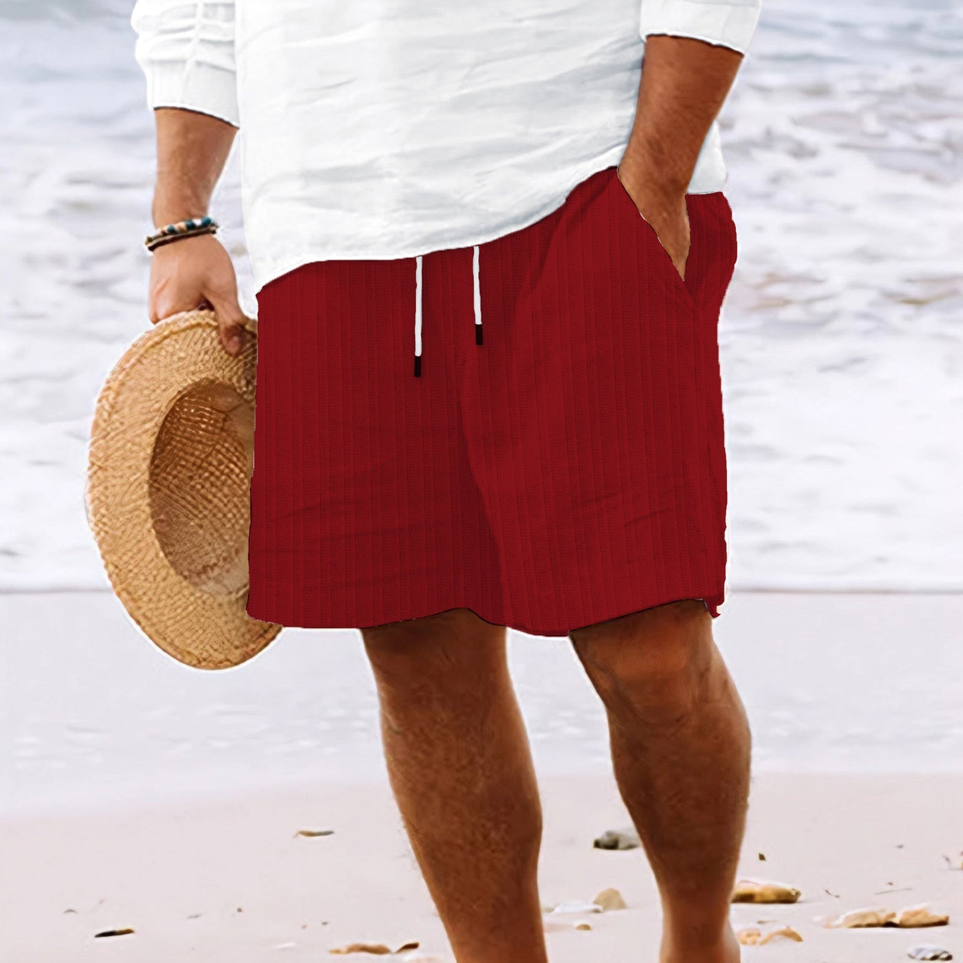 Joseph – Pantalones Cortos de Ocio a Rayas