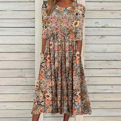 Lunara™ | Vestido de verano floreciente