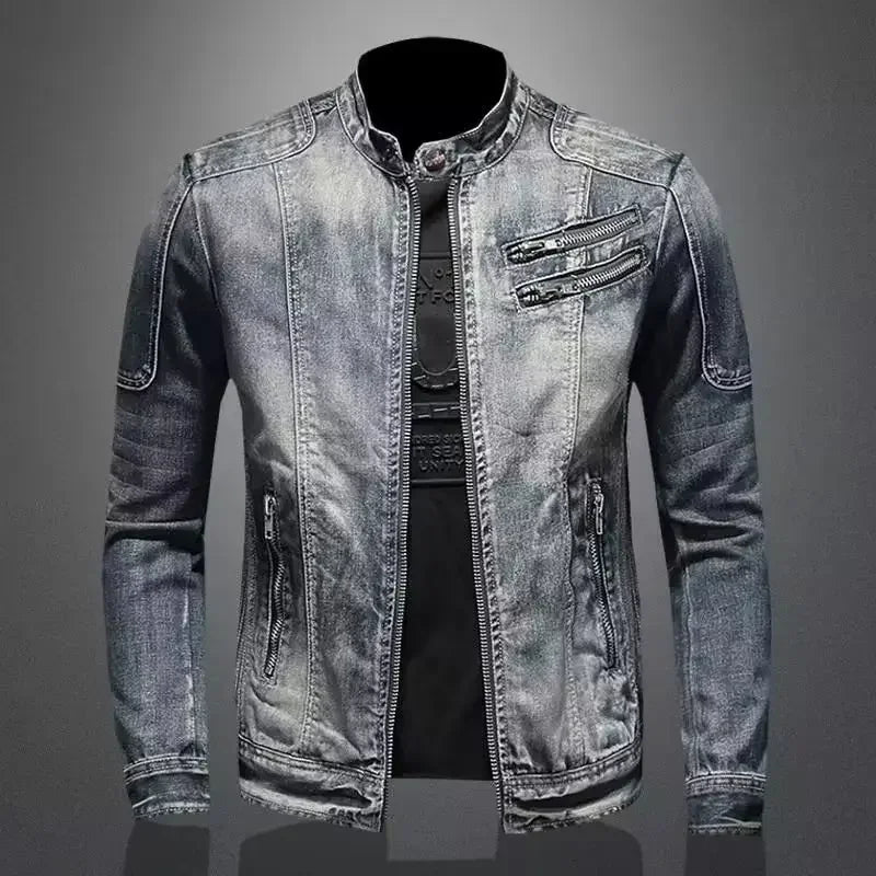 Laluna® | Chaqueta de Denim para Motocicleta