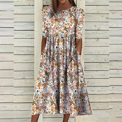 Lunara™ | Vestido de verano floreciente