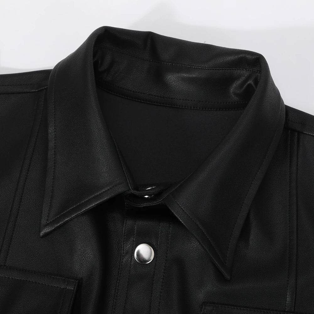Laluna® | Camiseta de Manga Larga de Cuero