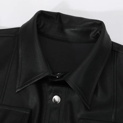 Laluna® | Camiseta de Manga Larga de Cuero