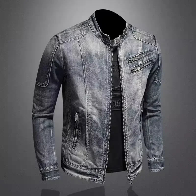 Laluna® | Chaqueta de Denim para Motocicleta