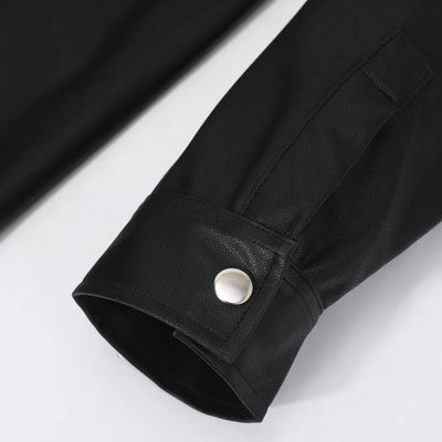 Laluna® | Camiseta de Manga Larga de Cuero