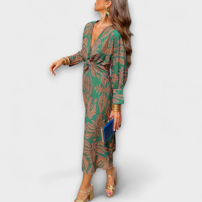 Alina – Vestido Maxí Elegante