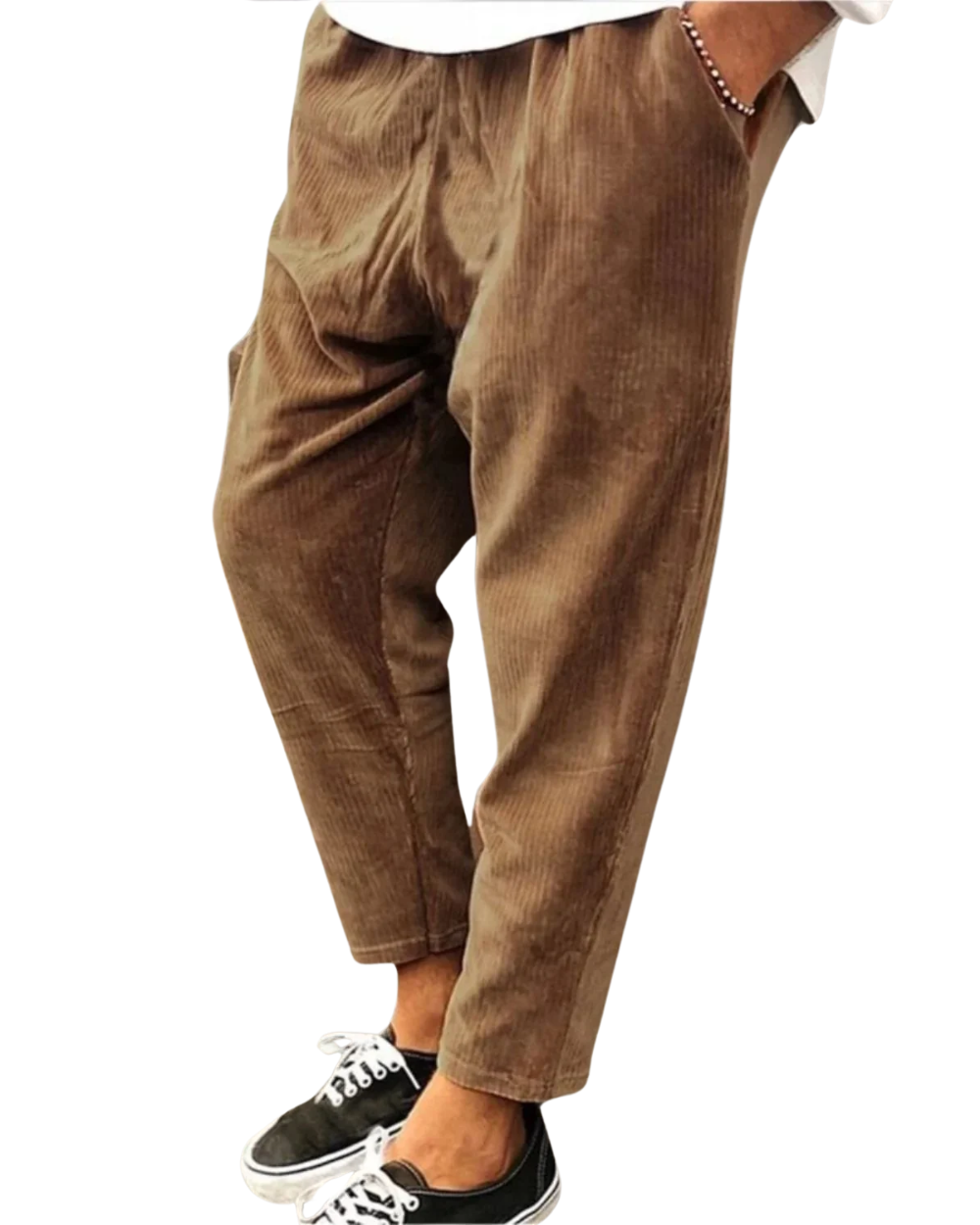 Pantalones Elegantes de Pana