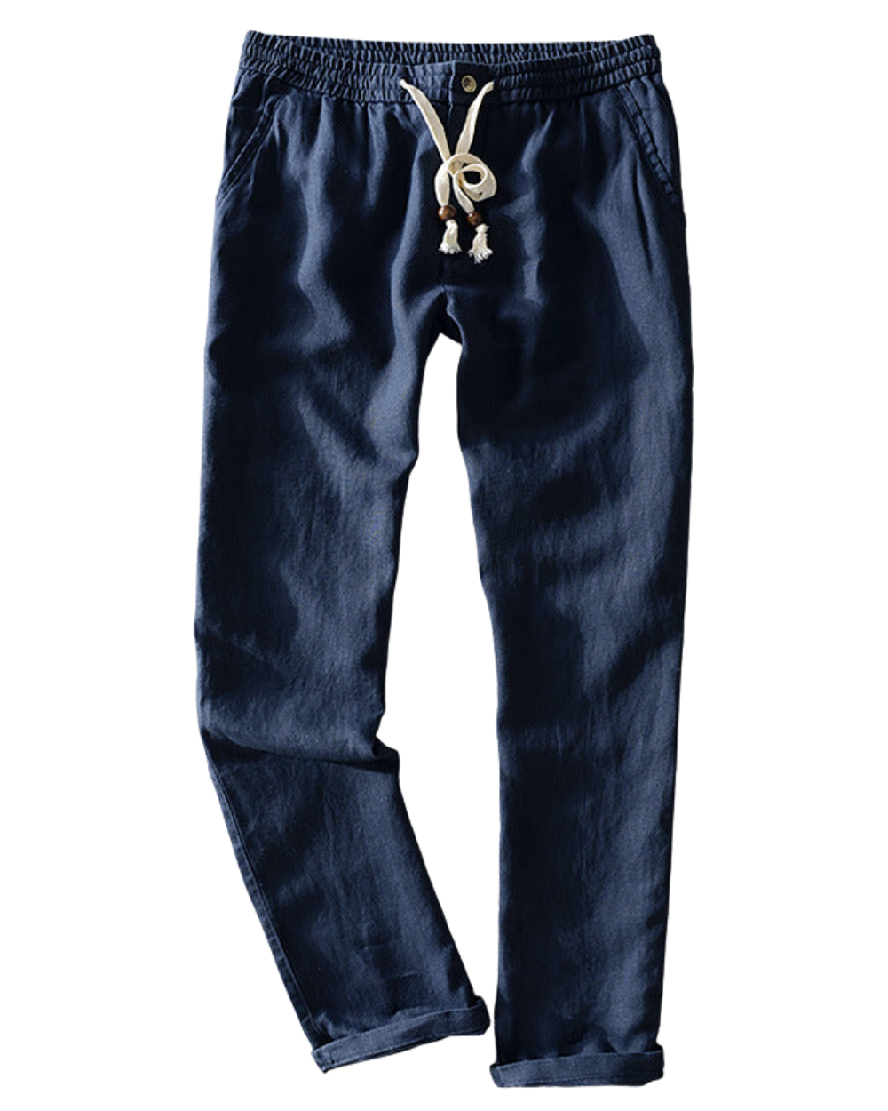 Pantalones de lino casuales Ibiza