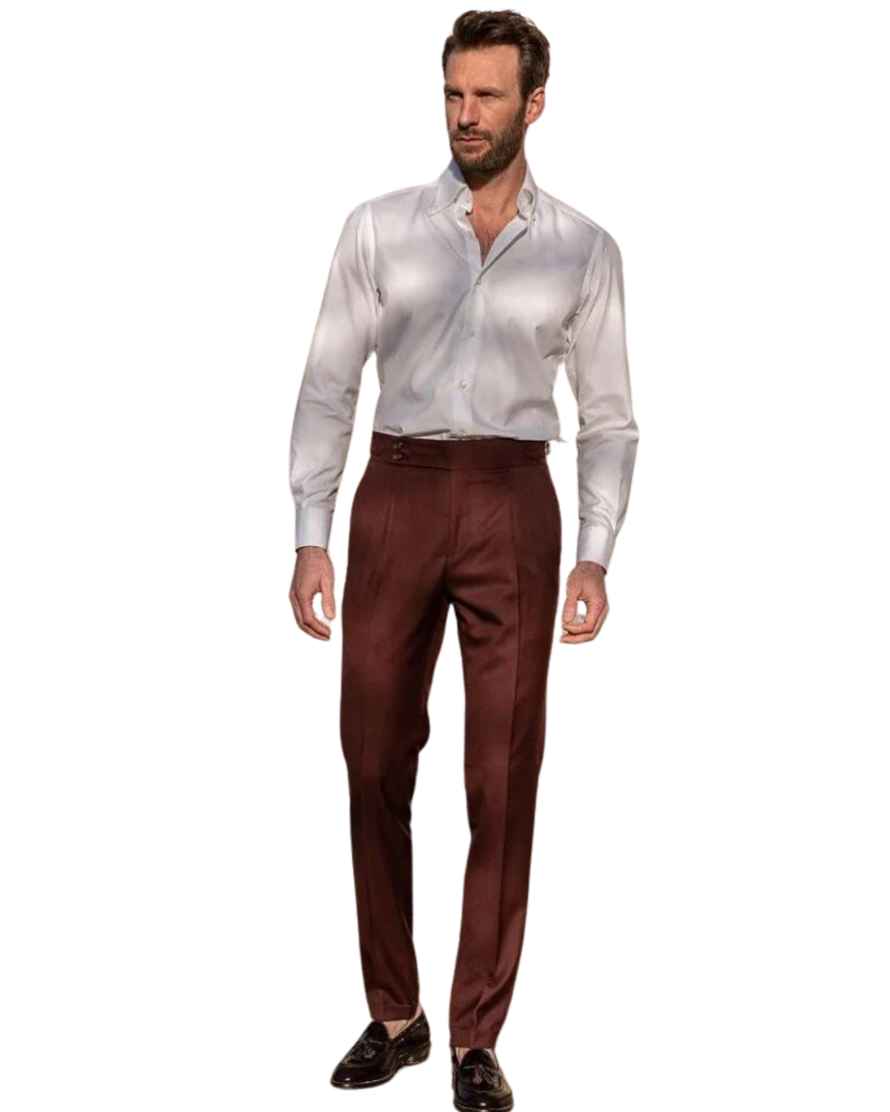 Pantalones de lino Gold Coast
