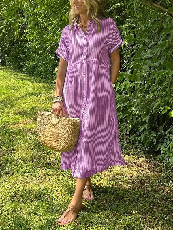 Lunara™ | Vestido de verano con botones