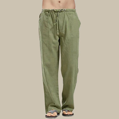 Pantalones de lino Madeira
