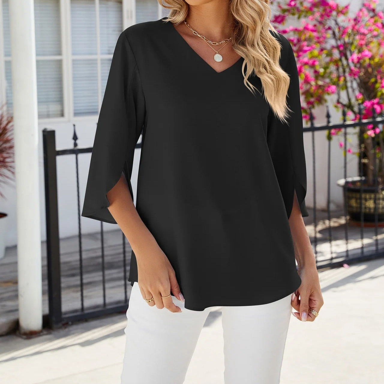 LARA - blusa casual para mujer