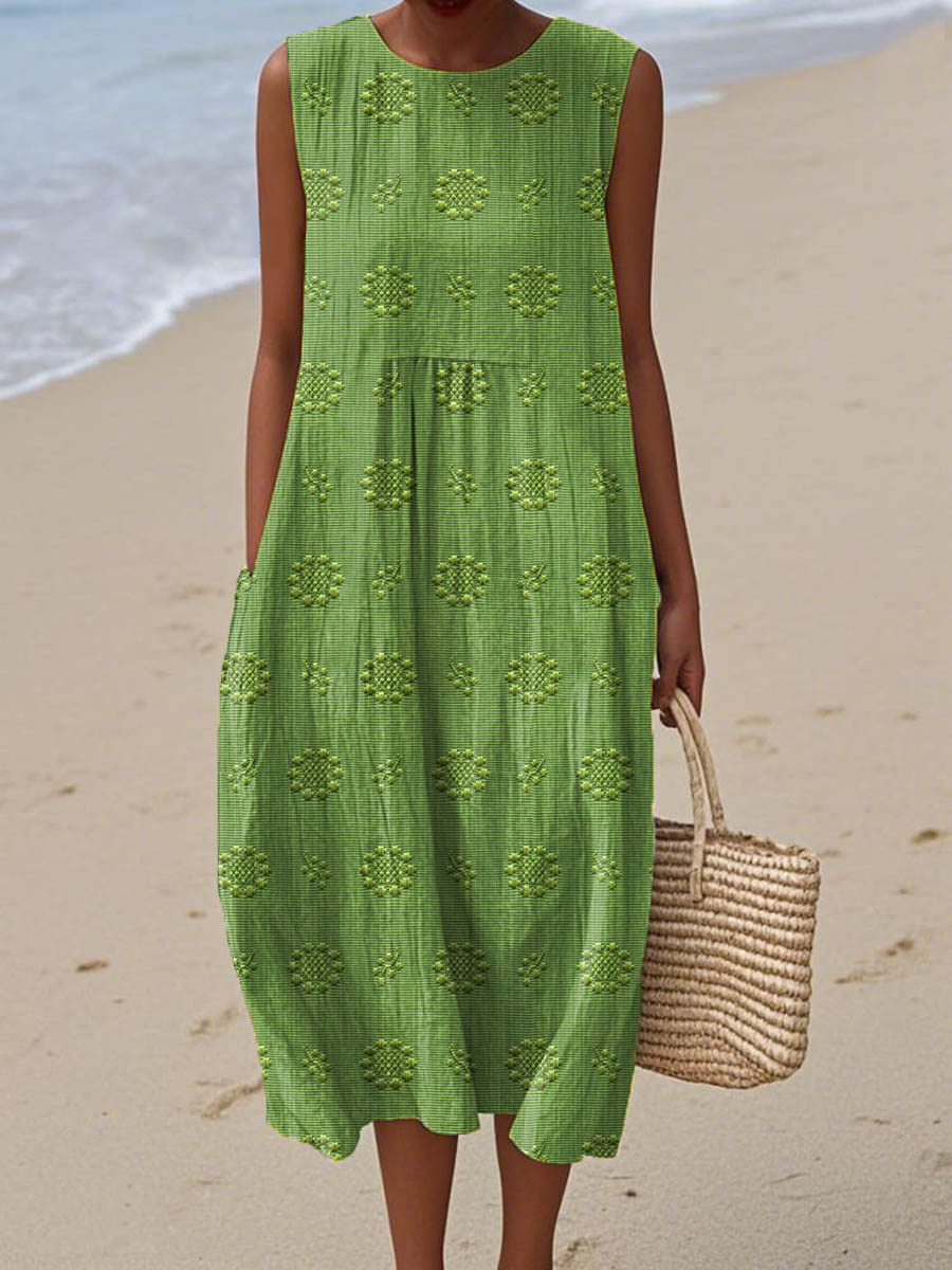 Emma| Vestido de verano sin mangas