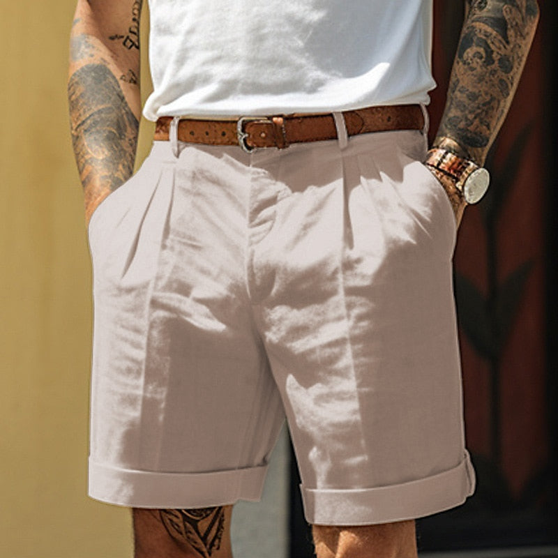 Santino - Pantalones cortos elegantes y casuales