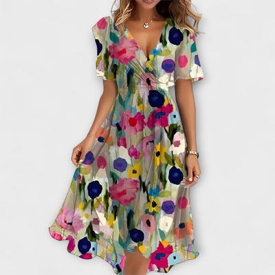 Lucia – Vestido con escote en V