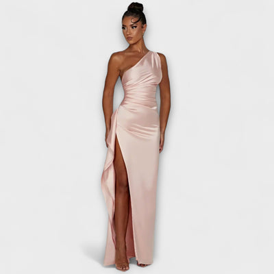 Aida – Elegante vestido de satén para la noche
