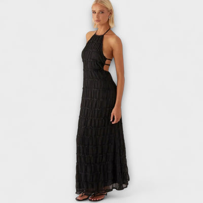 Edmea – Elegante vestido maxi con tirantes