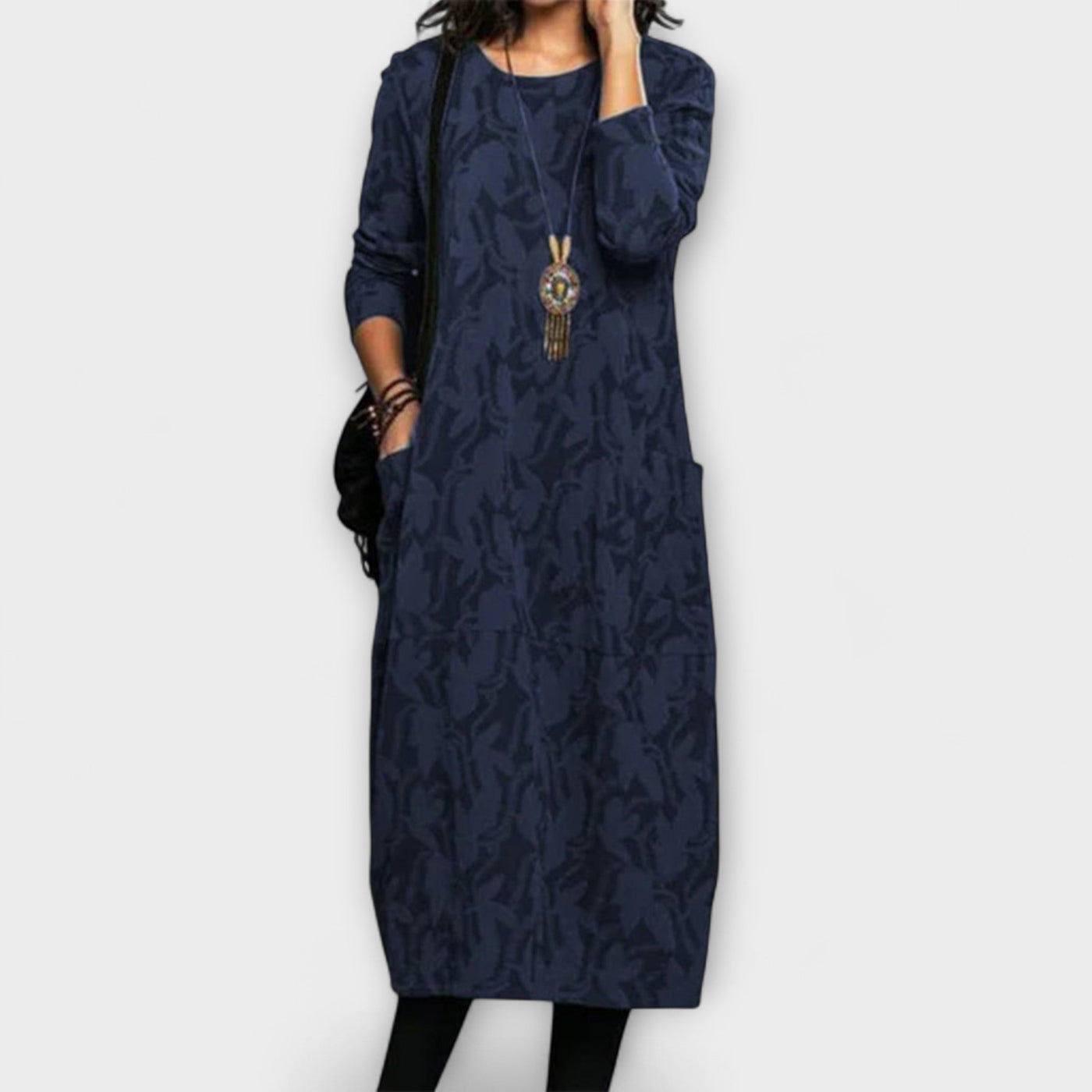 Amalia – Vestido de manga larga práctico