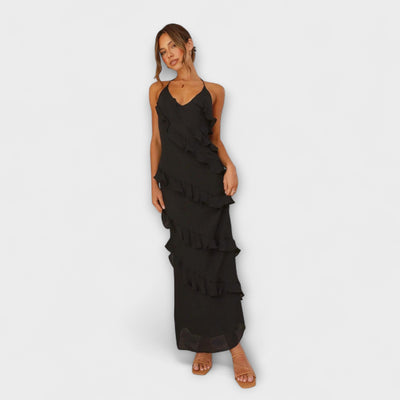 Melina – Vestido con Volantes