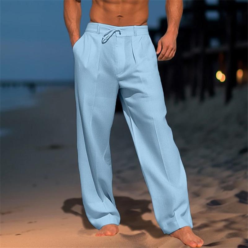 Jens™ | Pantalones de lino de un solo color