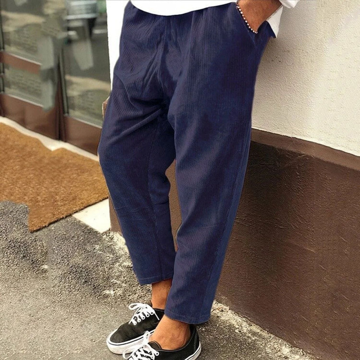 Pantalones Elegantes de Pana