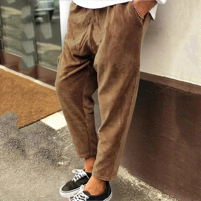 Pantalones Elegantes de Pana