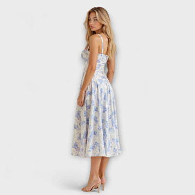 Sofia – Vestido Midi con Corsé