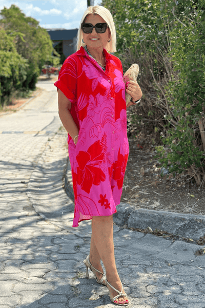 Naomi – Vestido con estampado de flores