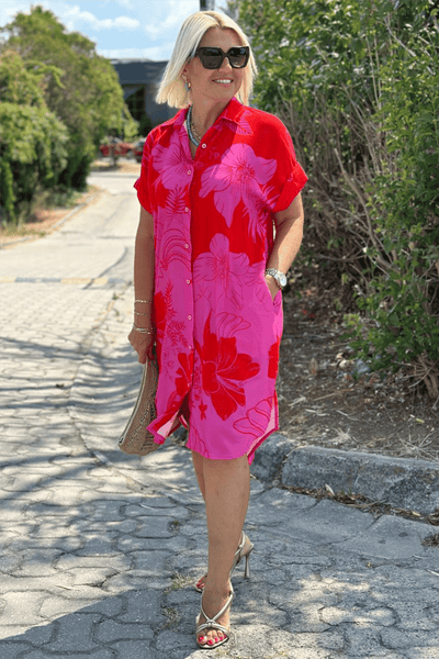 Naomi – Vestido con estampado de flores