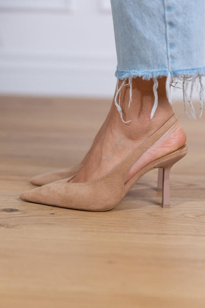 FABIANA | Tacones de Aguja Slingback Elegantes para un Estilo Chic