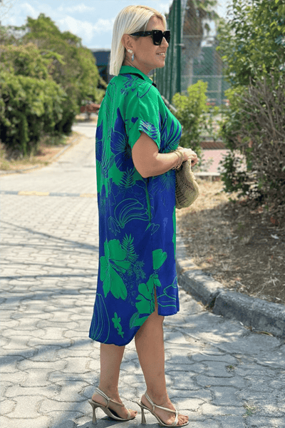 Naomi – Vestido con estampado de flores