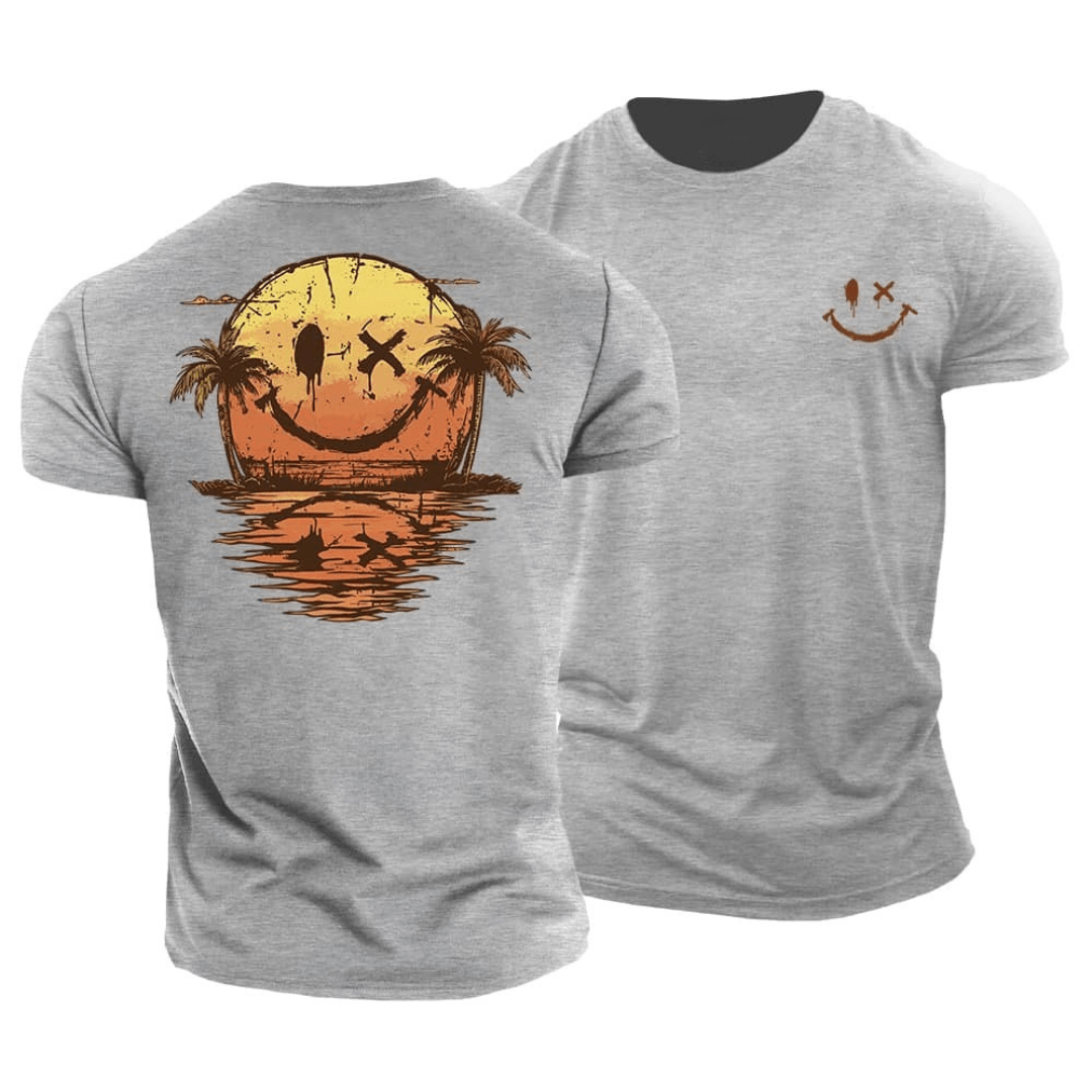 Sunset Smiley™ – Pack de Camisetas Verano 1+1 Gratis