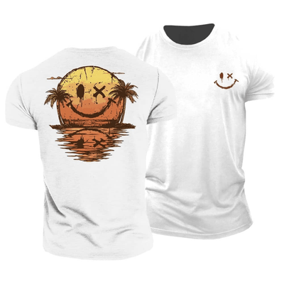Sunset Smiley™ – Pack de Camisetas Verano 1+1 Gratis