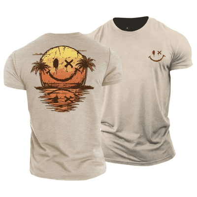 Sunset Smiley™ – Pack de Camisetas Verano 1+1 Gratis