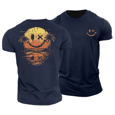 Sunset Smiley™ – Pack de Camisetas Verano 1+1 Gratis